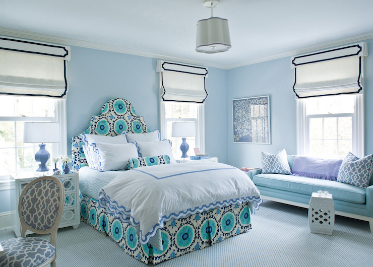 baby blue girls bedroom