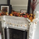 Thanksgiving Fall Mantel