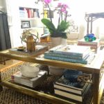 Vintage Brass Coffee Table