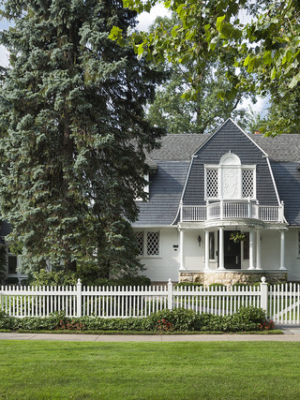 nantucket style home curb appeal and interior styling