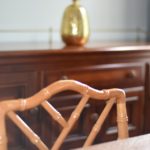 Faux Bamboo Dining Room Chairs