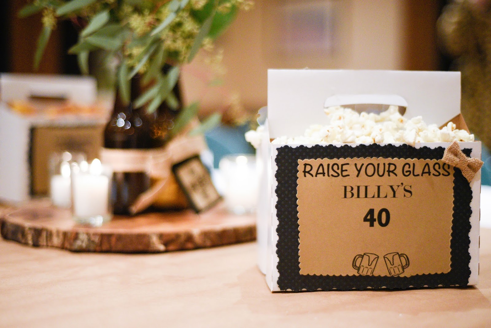  40th  Birthday  Party  Ideas  For Him  Home with Keki