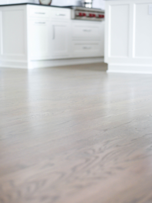 staining hardwood floors a light gray www.homewithkeki.com