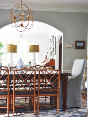 mixing dining room chair styles www.homewithkeki.com