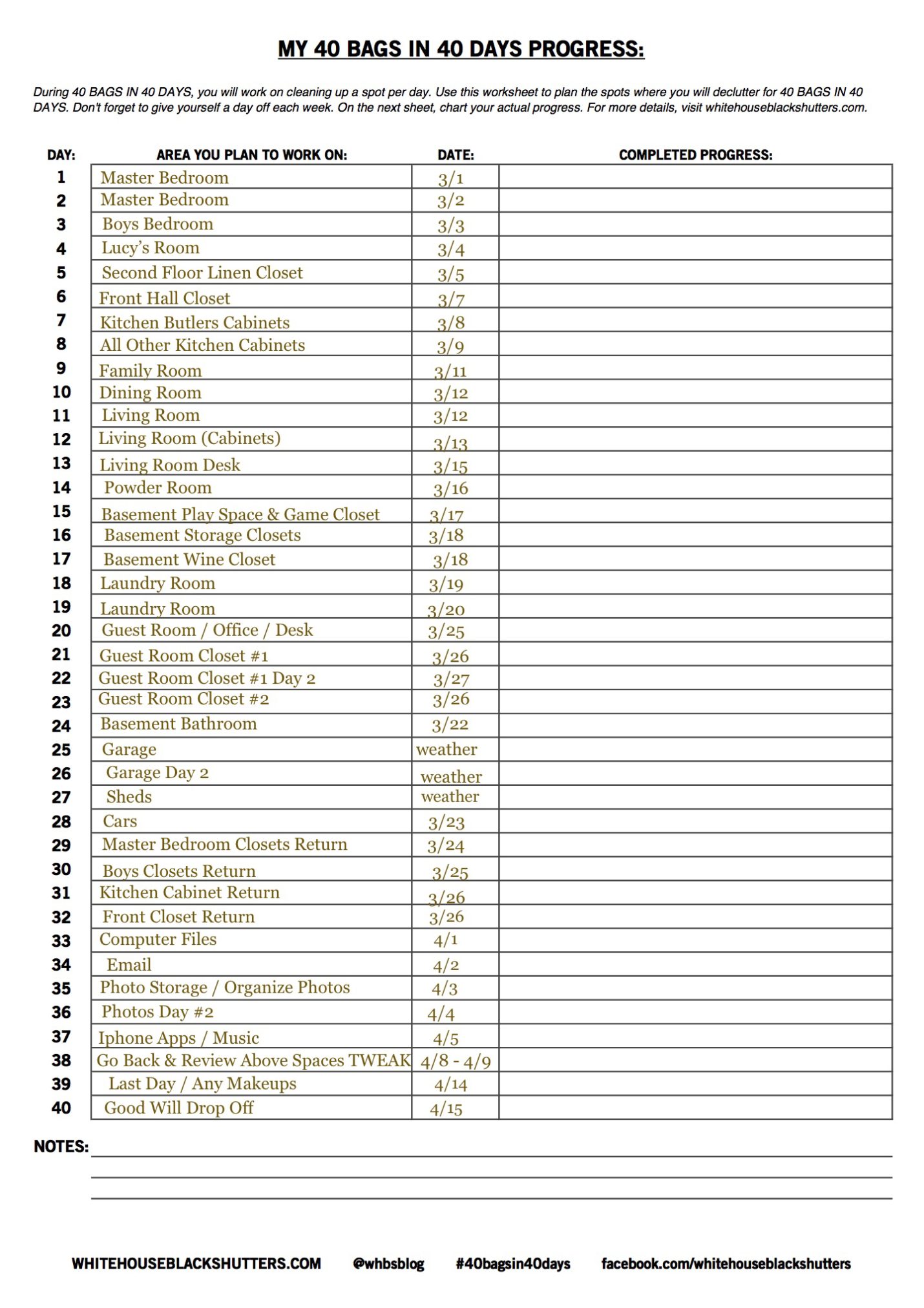 40 bags in 40 days challenge great tips to help you declutter and organize your home in less than 40 days for more info go to www.homewithkeki.com #organize #40bagsin40days