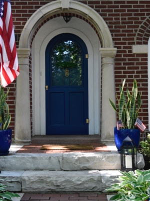 Here are some easy go to tips to adding curb appeal to your home, from a pop of color front door to planters. For me, check out www.homewithkeki.com #curbappeal #popofcolor #interiors. #homedesign