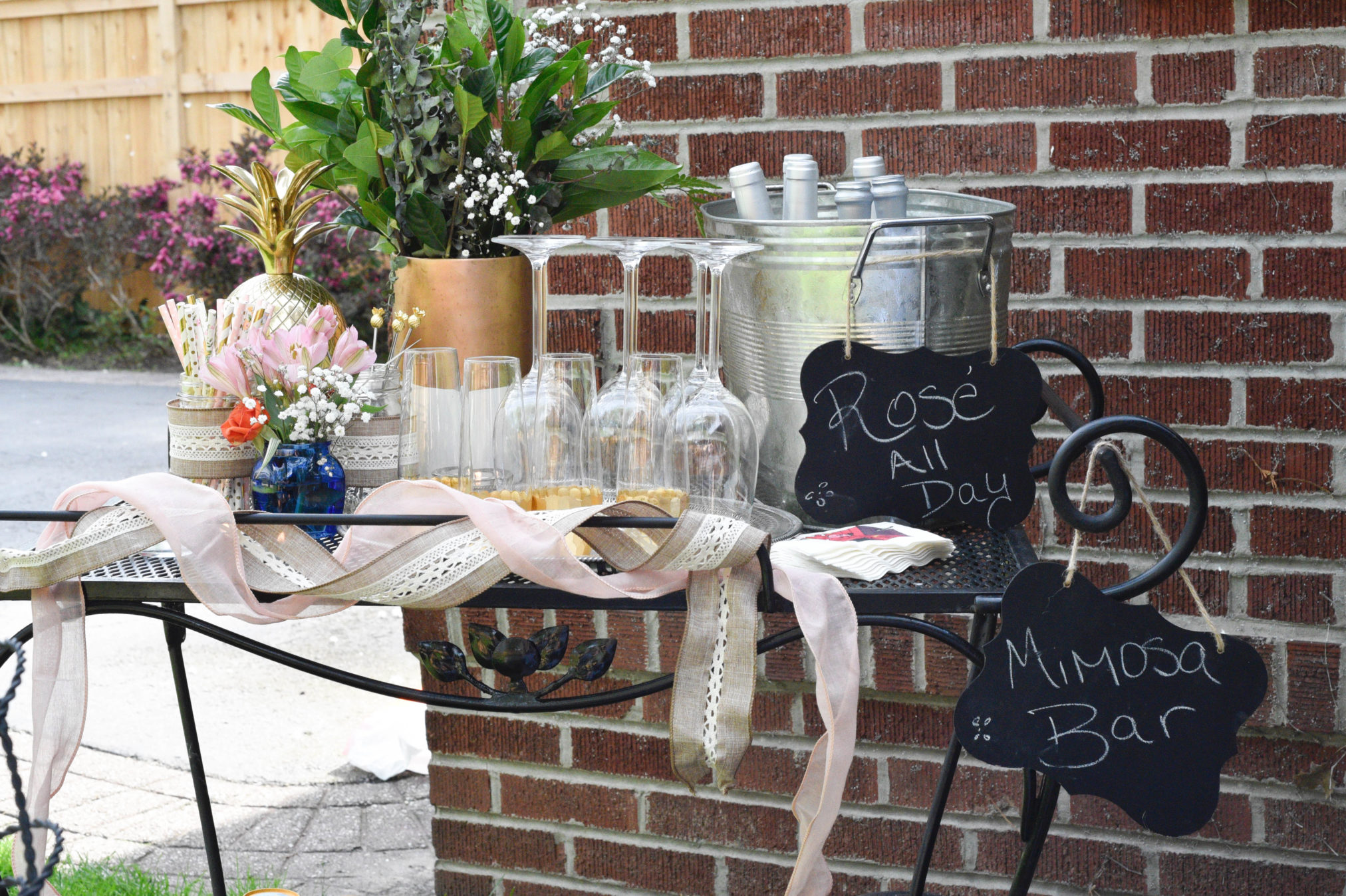 Hosting a ladies brunch or a vintage inspired party, here are tips on how to style a vintage inspired tablescape, see more at www.homewithkeki.com #vintage #tablescape #summerparties