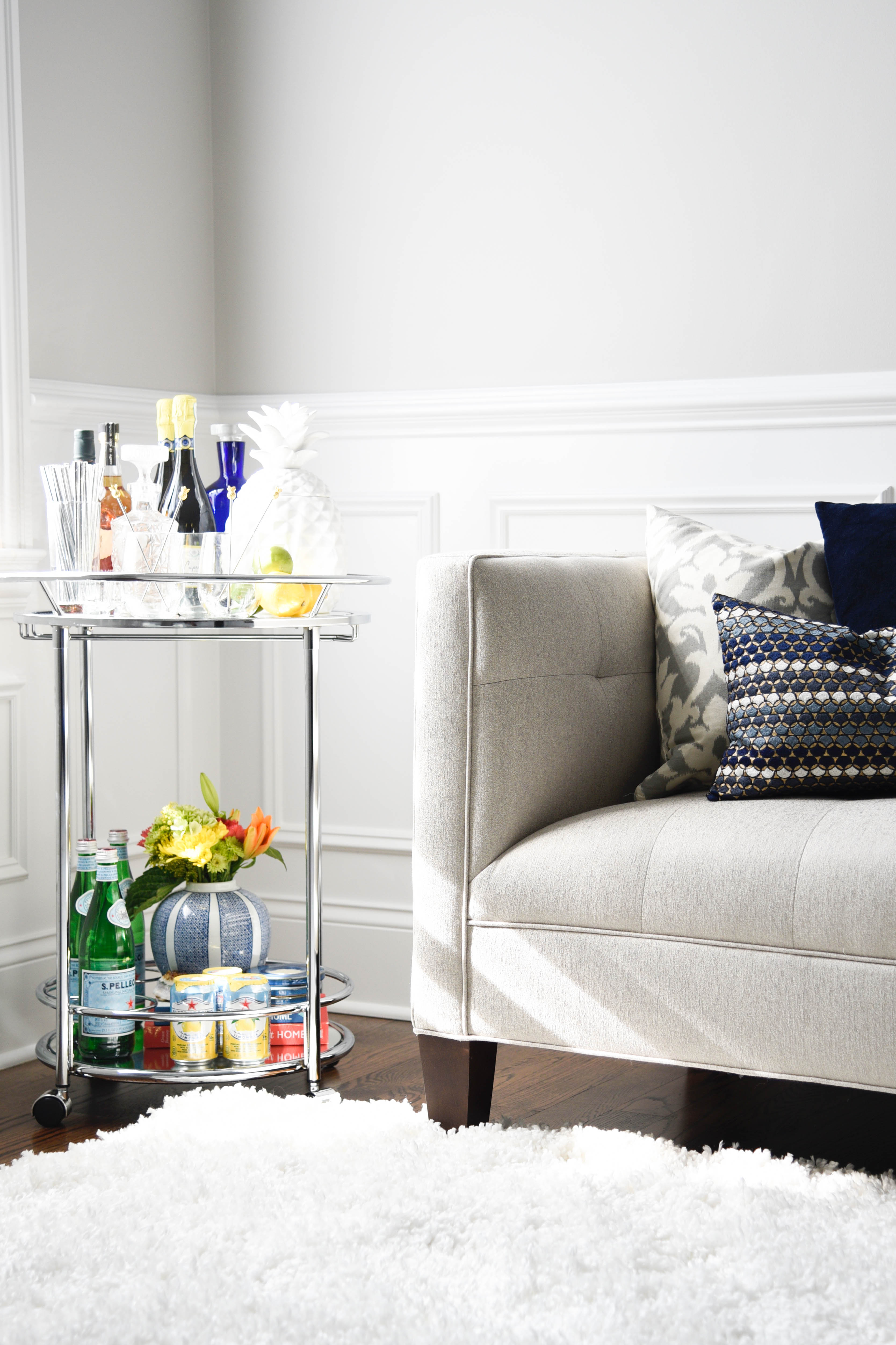 How To Style The Perfect Bar Cart For Any Party Home With Keki