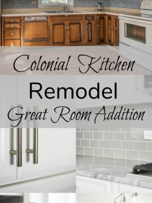 Full 1960s colonial home gut rehab, see how we updated this home on the blog, full details at www.homewithkeki.com #interiordesign #interiors #colonialhome #kitchenremodels #whitekitchens