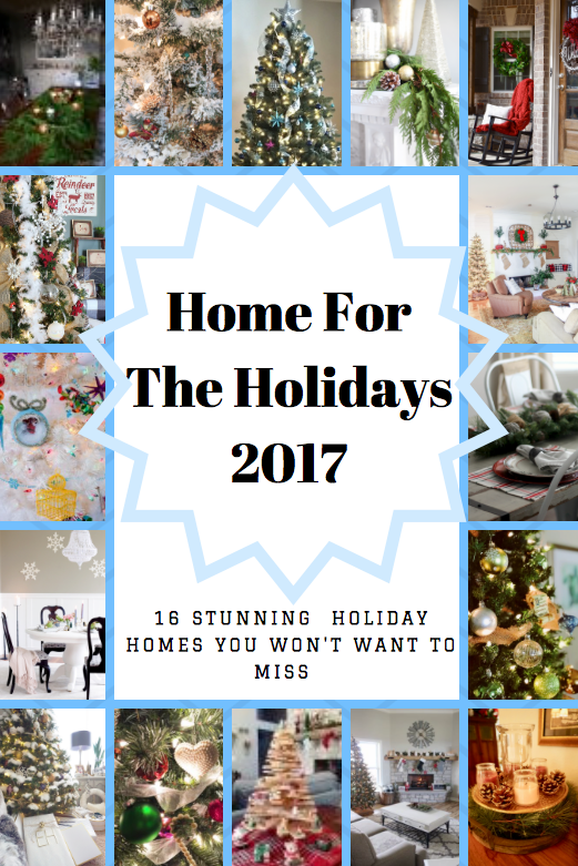 it is all about the Bloggers Holiday Home Tour and here are over 15 amazing decor bloggers sharing their holiday home tour for 2017, visit www.homewithkeki.com for more #holidaytour #holidaydecor #bloggertours