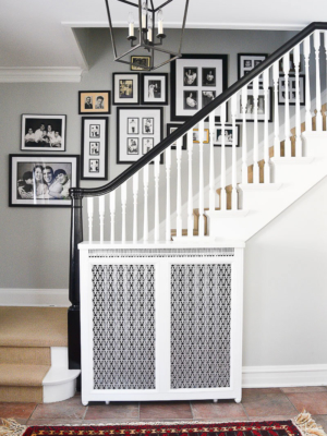 how to create a staircase gallery wall sharing tips #staircasegallerywall