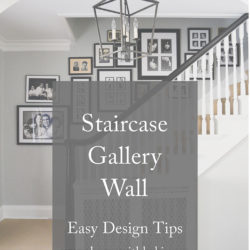 how to create a staircase gallery wall sharing tips #staircasegallerywall