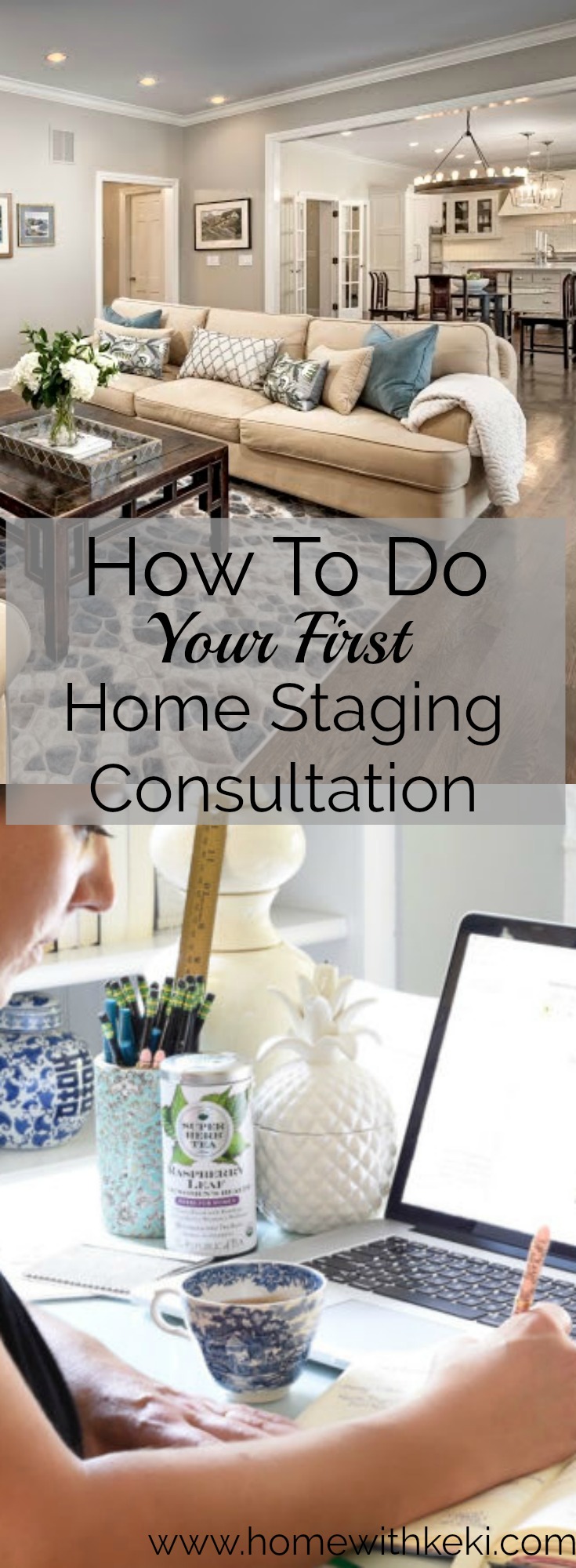 Sharing my top 5 tips on how to conduct a home staging consultation and what you need to bring with you. for more go to www.homewithkeki.com #homestaging #stagedhomes