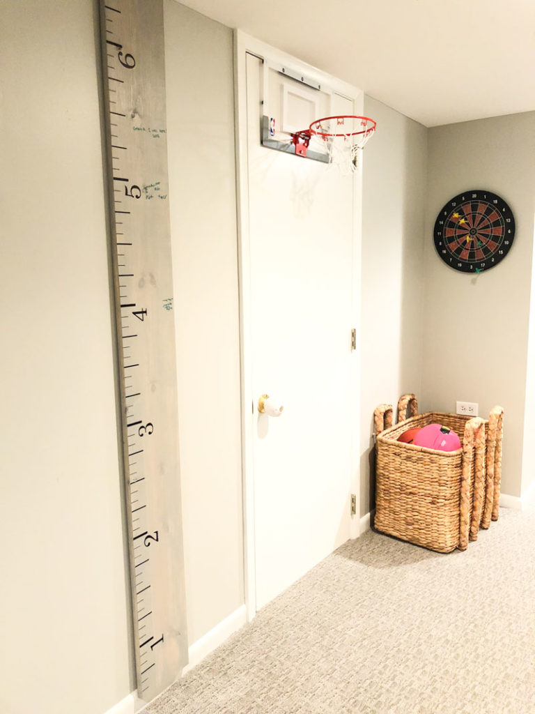 Wood Growth Chart A New Way To Use A Growth Chart Home with Keki