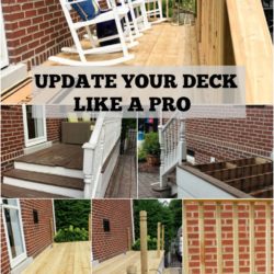 deck repair tips #diy #deckimprovements #sandingdecks #lowespartner #sponsored