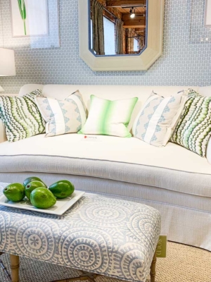 white curved sofa #interiors #design