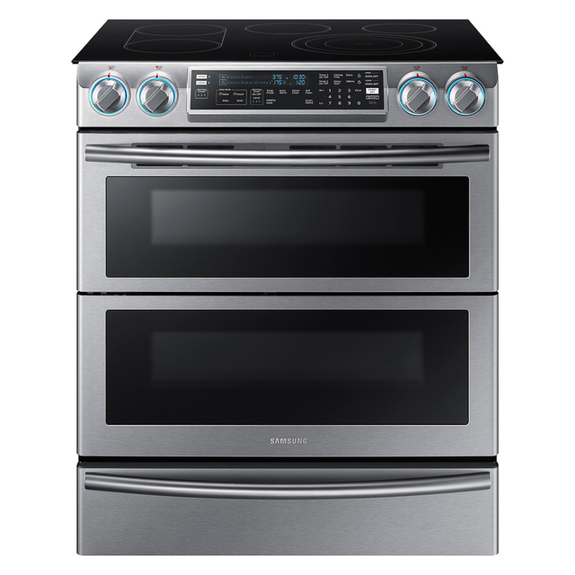 stainless steel double oven #kitchenappliances