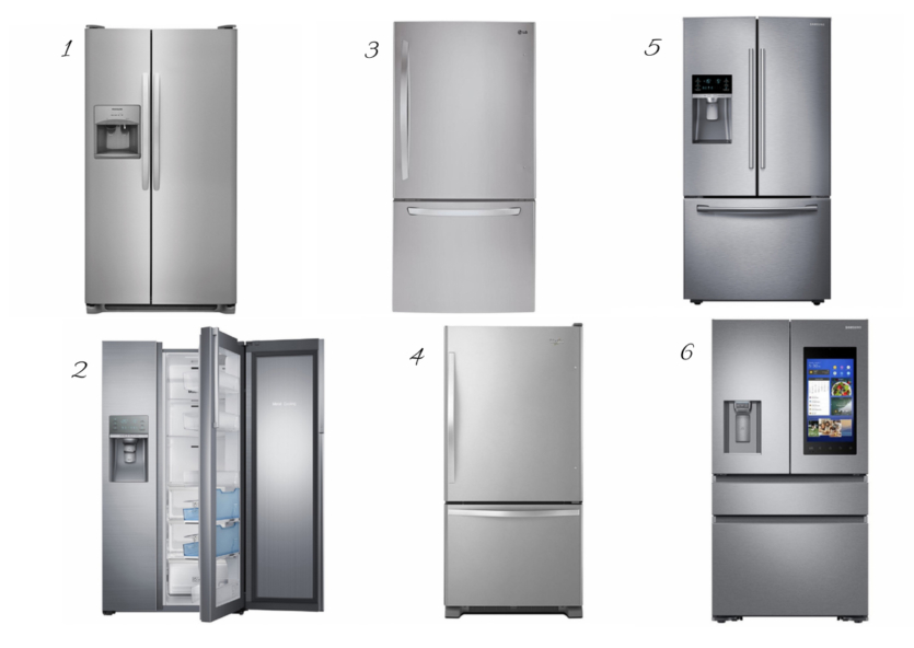 stainless steel refrigerator #kitchenappliances