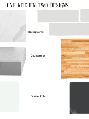 white quartz countertops butcher block countertops