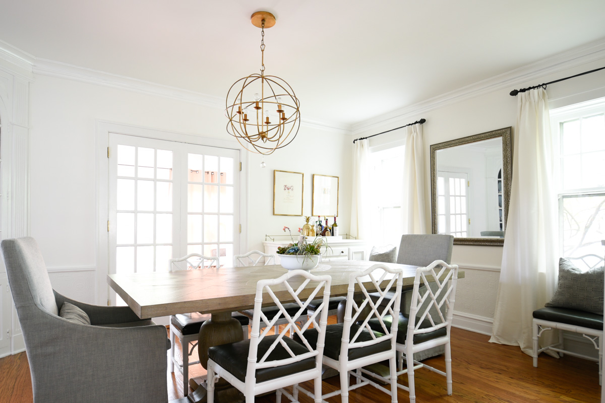 Light oak gray patina dining table #diningtable #graytable