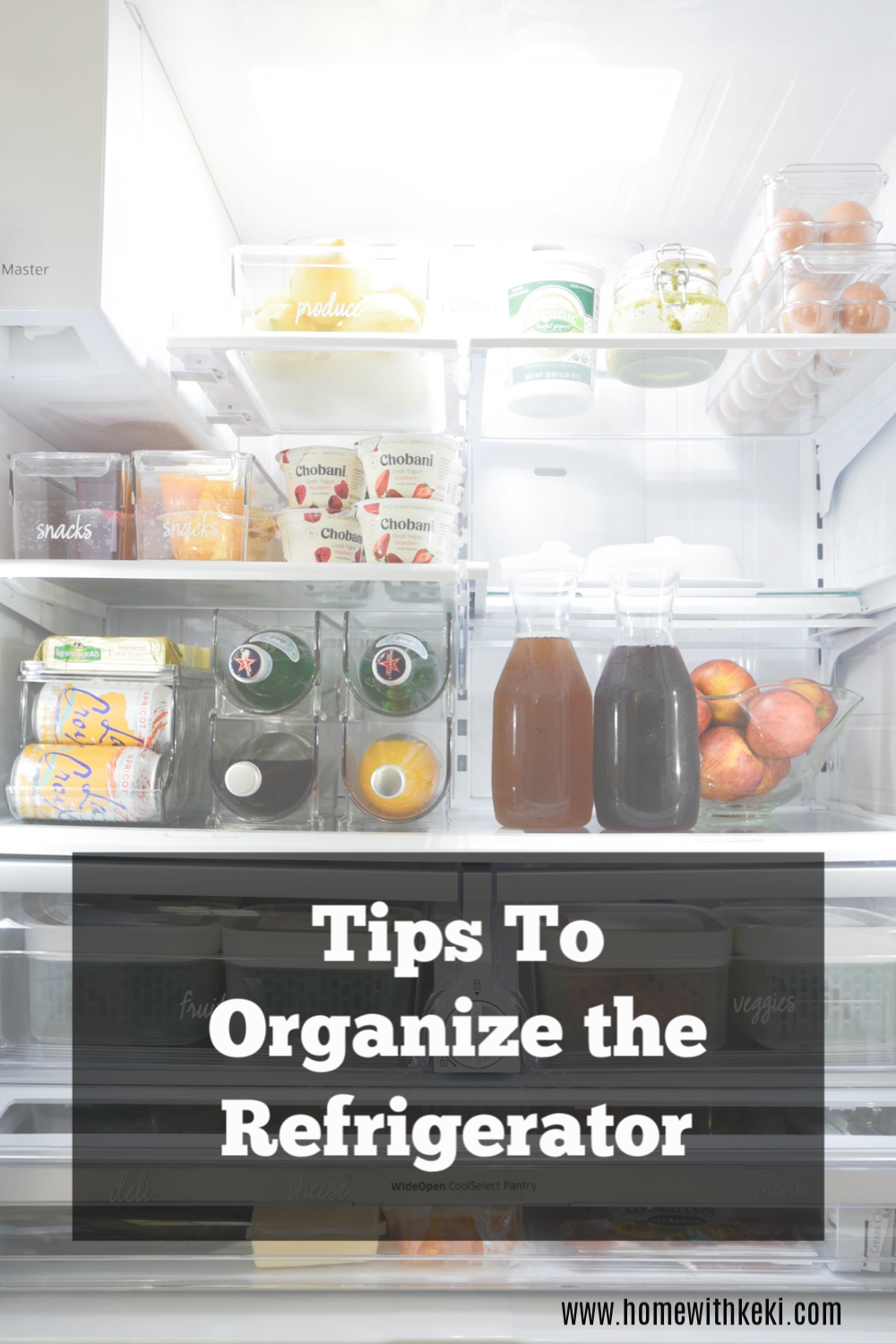 A few quick tips to organize the refrigerator @homewithkeki #organization #kitchenorganization #organizationtips