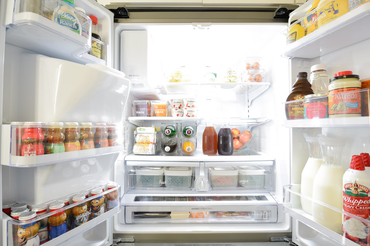 Organize The Refrigerator #refrigeratororganized