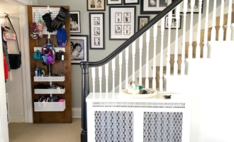 Coat Closet Storage Solution #coatcloset #entrywaycloset #coatclosettips