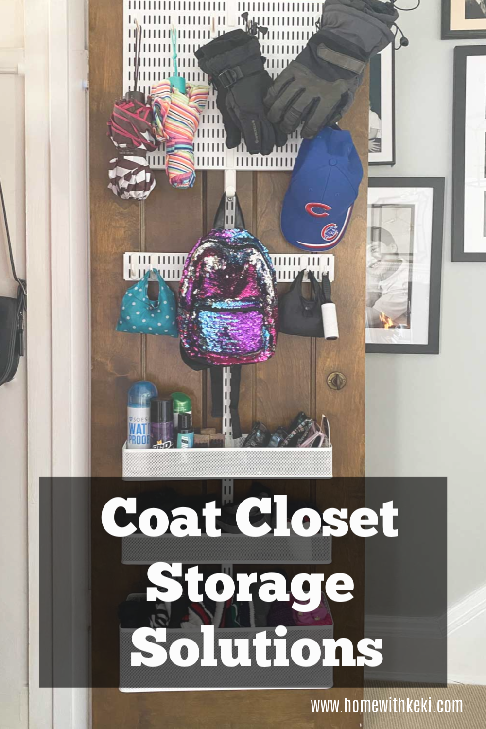 Coat Closet Storage Solution