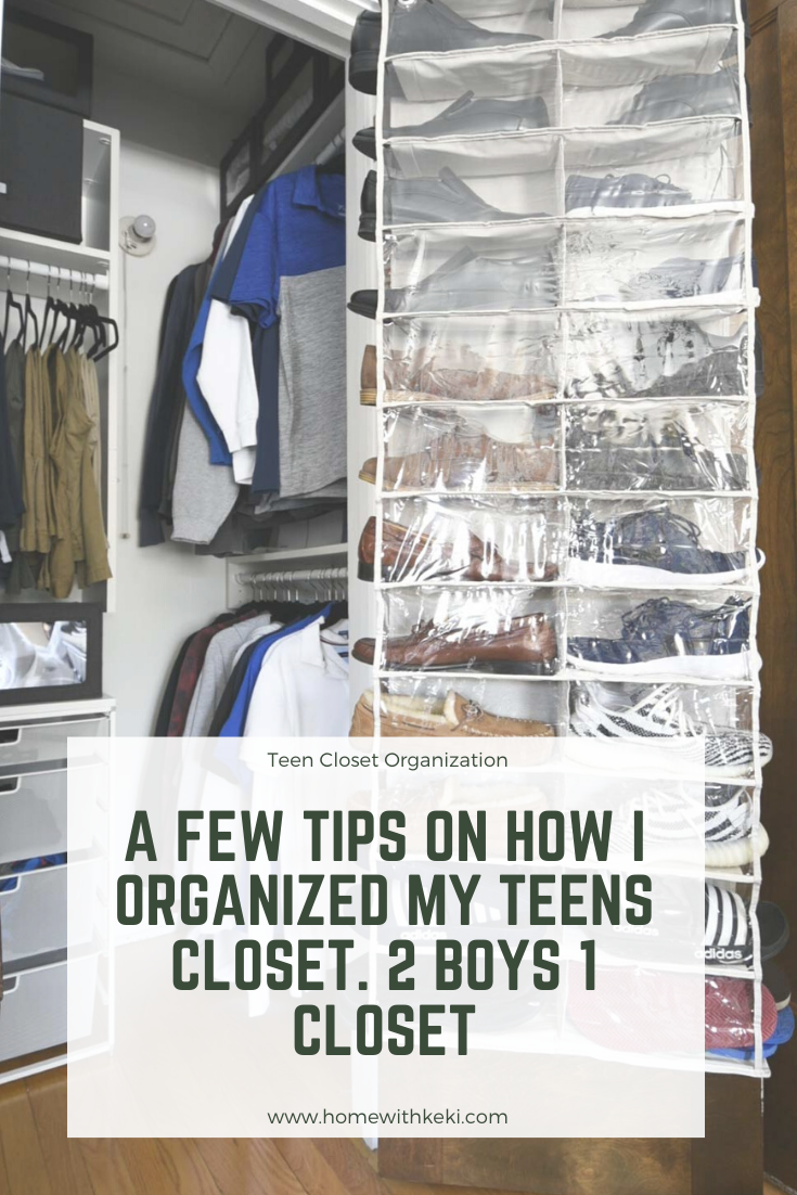 Teen Closet Organization #organization #organizationtips #closetorganization 