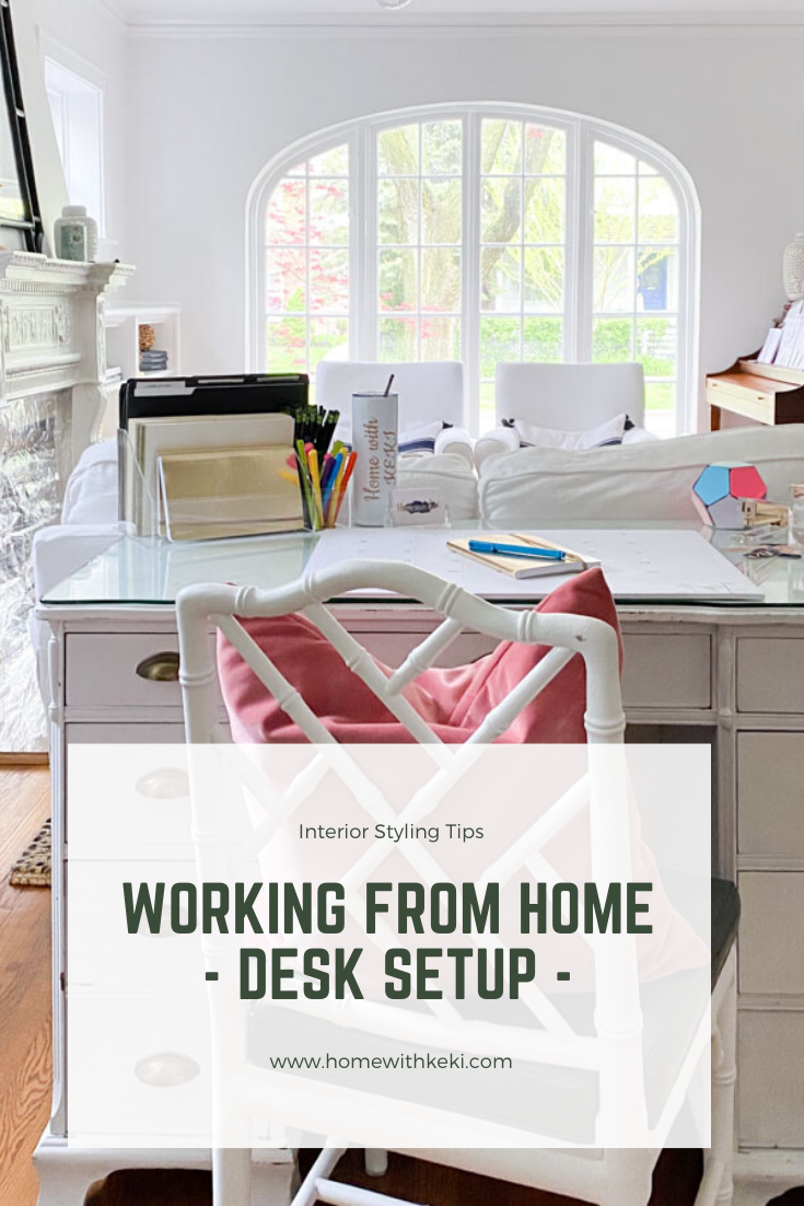 desk setup desk at home #deskathome #homeoffice