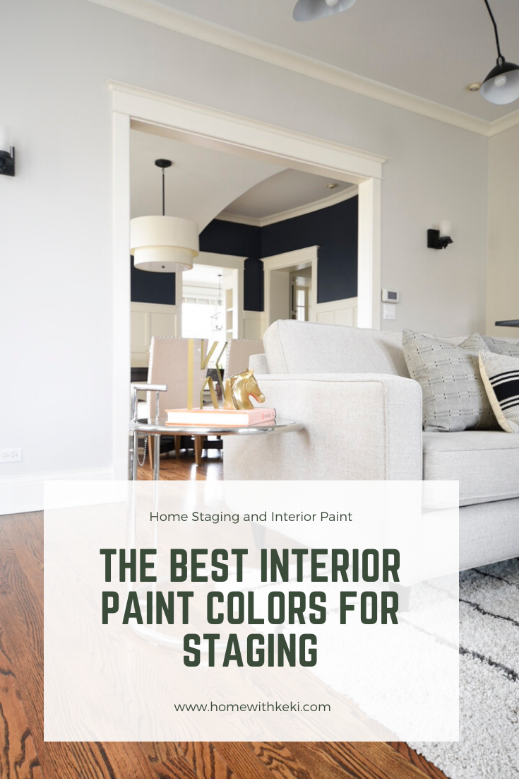 white paint colors for home staging and styling