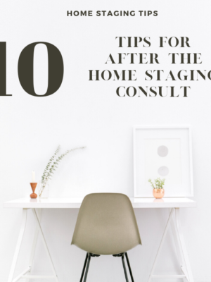 Home Staging Tips