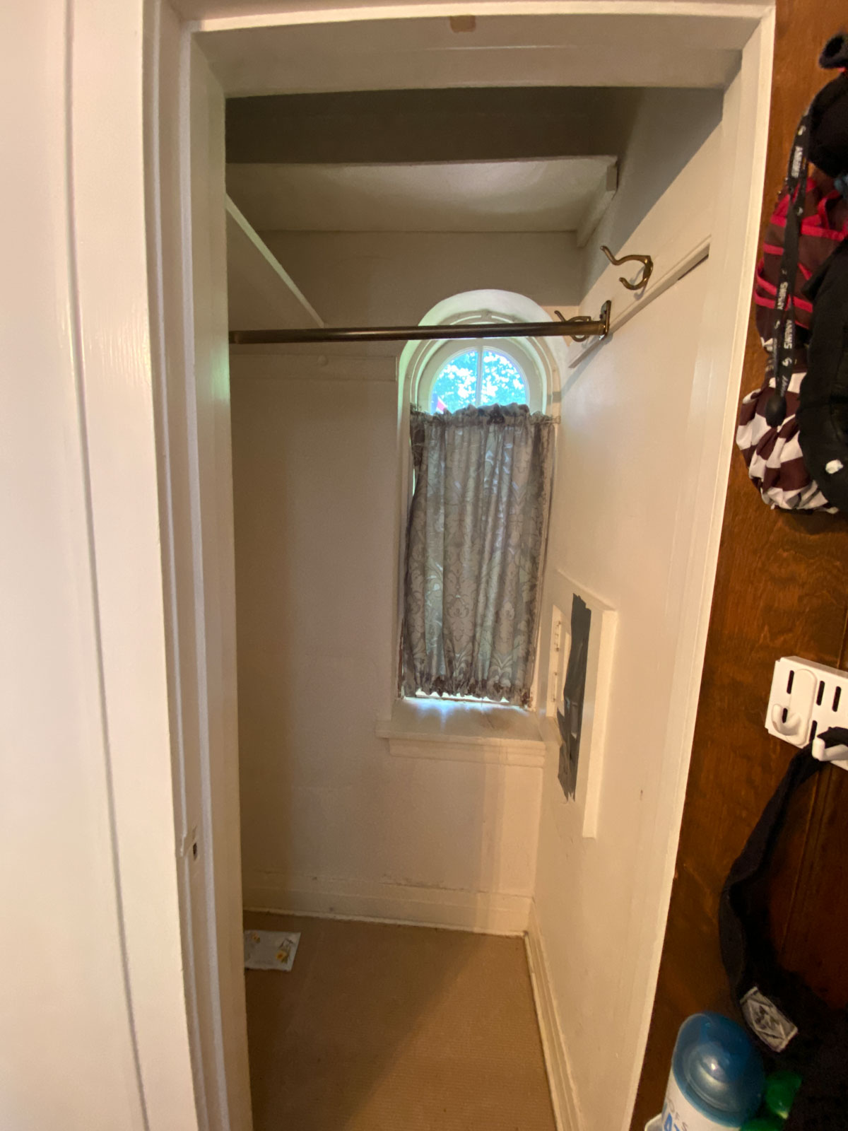 Entryway Coat Closet Organization