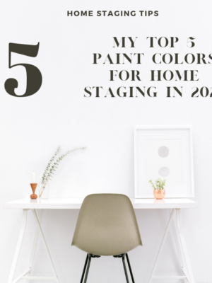 My go-to favorite white paint colors for home staging