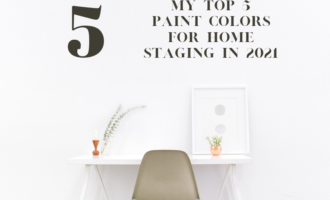 My go-to favorite white paint colors for home staging
