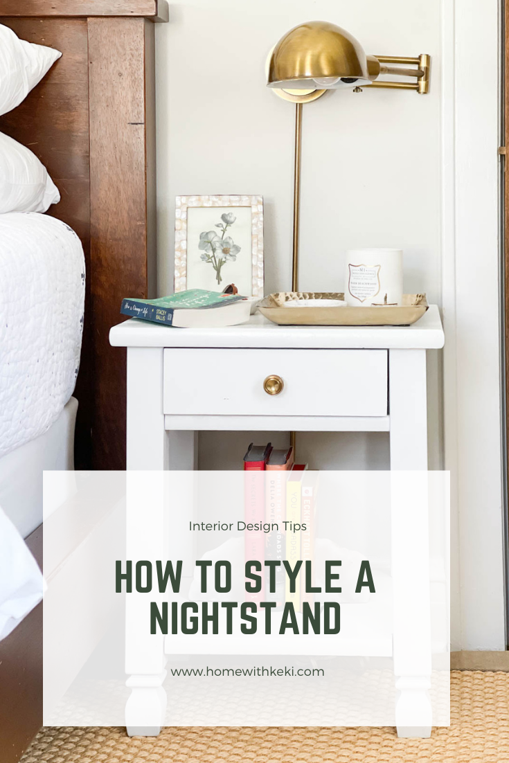 How To Style A Nightstand