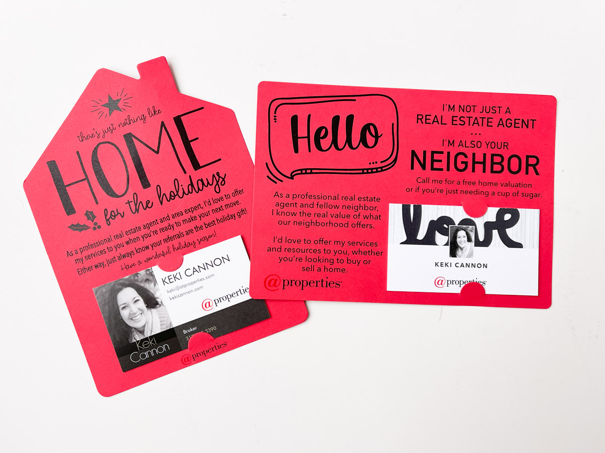 SET of Hey Neighbor Real Estate Mailer Real Estate Agent -  Portugal