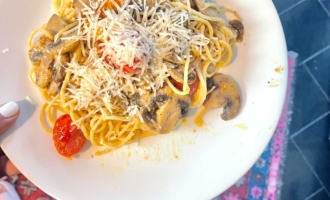 Saute Mushroom Spaghetti Recipe